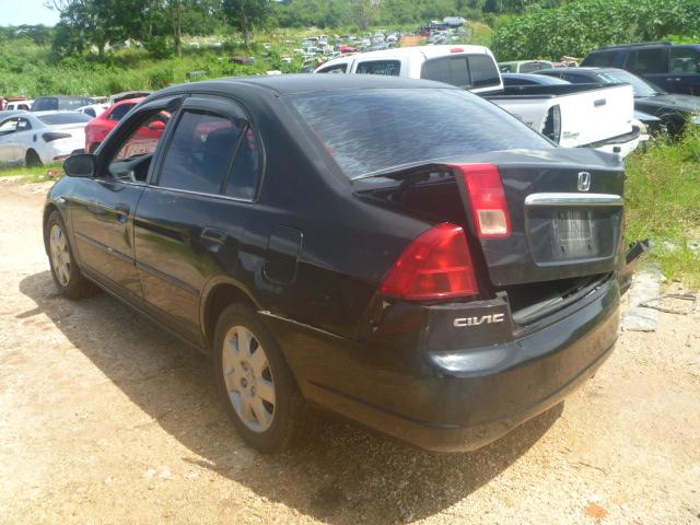 2HGES26751H529622 - 2001 HONDA CIVIC EX BLACK photo 3