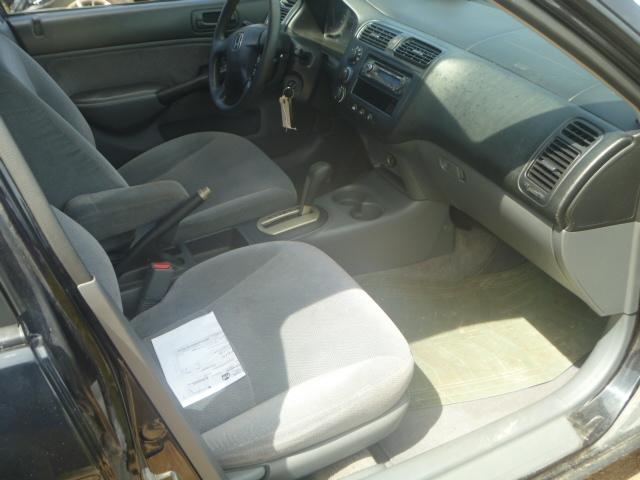 2HGES26751H529622 - 2001 HONDA CIVIC EX BLACK photo 5