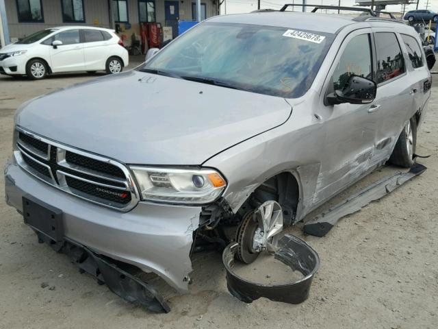 1C4RDHDG0EC537670 - 2014 DODGE DURANGO LI GRAY photo 2