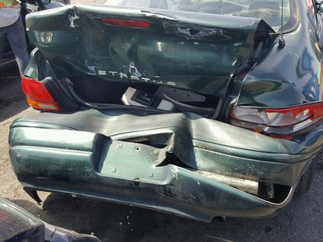 1B3EJ46C1XN507323 - 1999 DODGE STRATUS GREEN photo 10