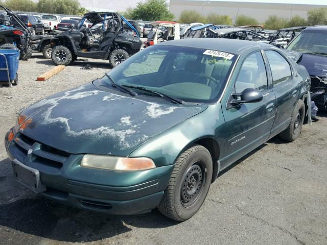 1B3EJ46C1XN507323 - 1999 DODGE STRATUS GREEN photo 2