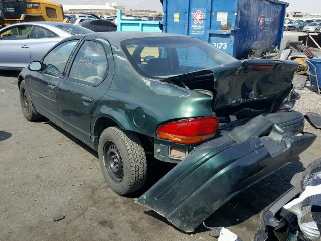 1B3EJ46C1XN507323 - 1999 DODGE STRATUS GREEN photo 3