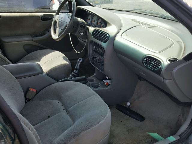 1B3EJ46C1XN507323 - 1999 DODGE STRATUS GREEN photo 5