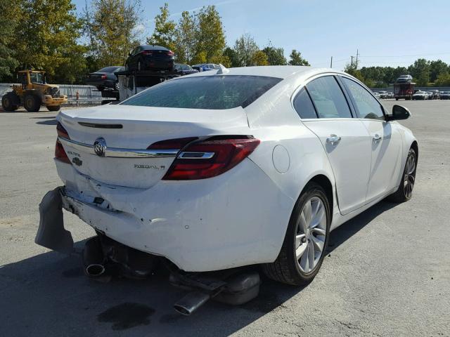 2G4GN5EX5E9158815 - 2014 BUICK REGAL WHITE photo 4