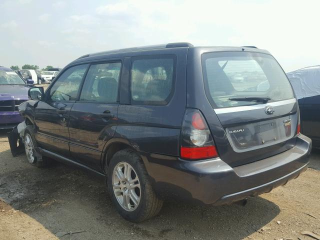 JF1SG66658H727298 - 2008 SUBARU FORESTER S 灰色 照片 3