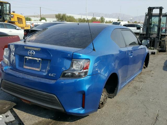 JTKJF5C77GJ020896 - 2016 TOYOTA SCION TC 蓝色 照片 4