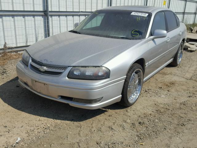 2G1WP551859299635 - 2005 CHEVROLET IMPALA SS SILVER photo 2