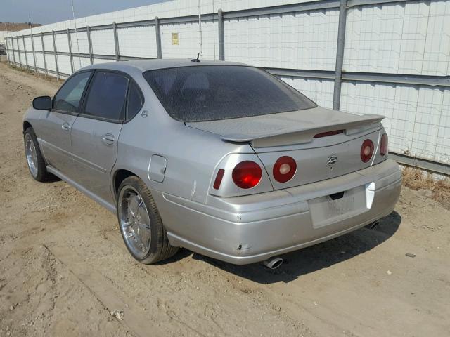 2G1WP551859299635 - 2005 CHEVROLET IMPALA SS SILVER photo 3