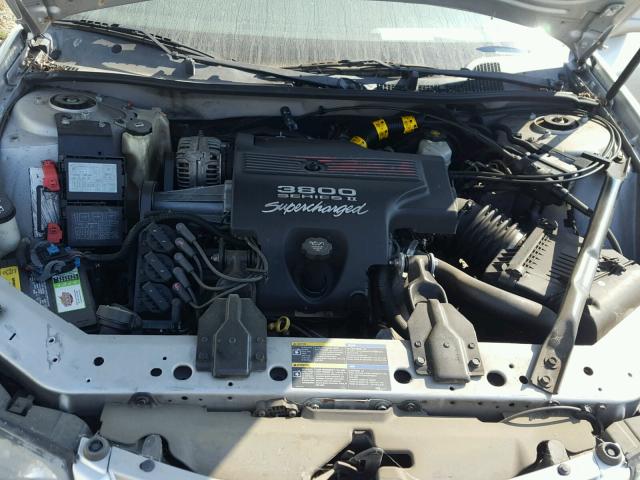 2G1WP551859299635 - 2005 CHEVROLET IMPALA SS SILVER photo 7