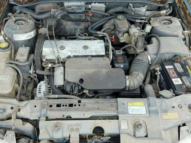 1G2NE52T7WC773538 - 1998 PONTIAC GRAND AM S GREEN photo 7