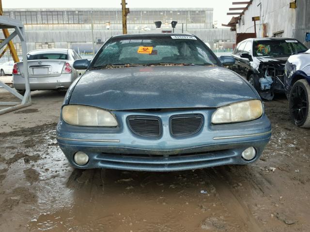 1G2NE52T7WC773538 - 1998 PONTIAC GRAND AM S GREEN photo 9