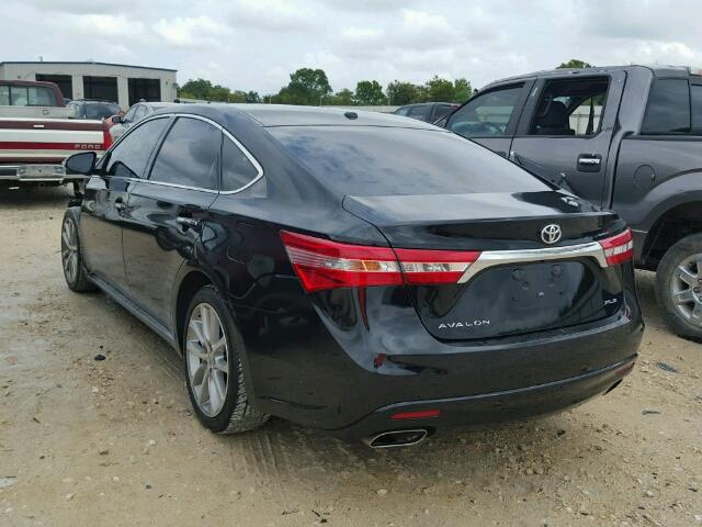 4T1BK1EB0EU081595 - 2014 TOYOTA AVALON BAS BLACK photo 3