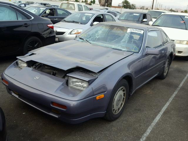 JN1HZ16S1HX127384 - 1987 NISSAN 300ZX 2+2 GRAY photo 2