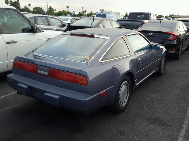 JN1HZ16S1HX127384 - 1987 NISSAN 300ZX 2+2 GRAY photo 4