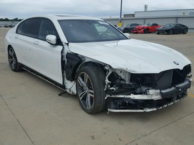 WBA7E2C51GGD99943 - 2016 BMW 740 I WHITE photo 1