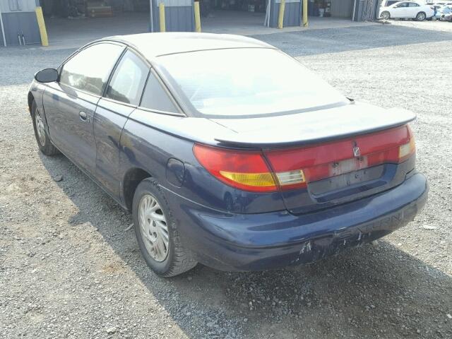 1G8ZP1283XZ269301 - 1999 SATURN SC1 BLUE photo 3