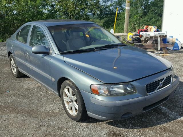 YV1RS61R522119150 - 2002 VOLVO S60 BLUE photo 1