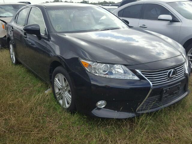 JTHBK1GG6F2190149 - 2015 LEXUS ES BLACK photo 1