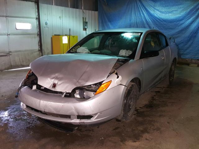 1G8AN15F07Z185417 - 2007 SATURN ION LEVEL SILVER photo 2