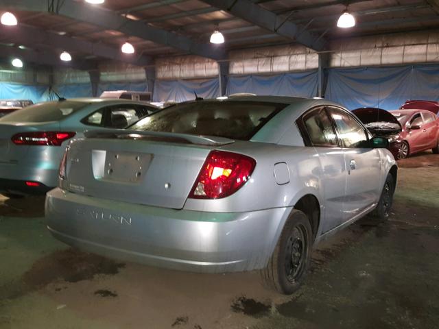1G8AN15F07Z185417 - 2007 SATURN ION LEVEL SILVER photo 4