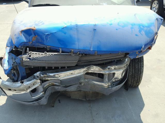 1B7HC13Z2XJ634294 - 1999 DODGE RAM 1500 BLUE photo 7