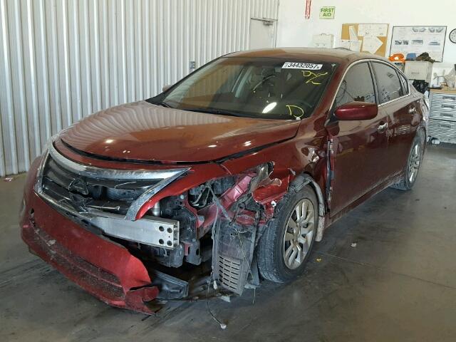 1N4AL3AP7EN334776 - 2014 NISSAN ALTIMA 2.5 MAROON photo 2