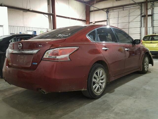 1N4AL3AP7EN334776 - 2014 NISSAN ALTIMA 2.5 MAROON photo 4