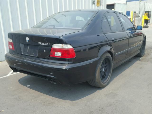 WBADN534X3GF70906 - 2003 BMW 540 I BLACK photo 4