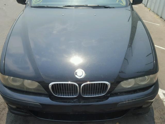 WBADN534X3GF70906 - 2003 BMW 540 I BLACK photo 7