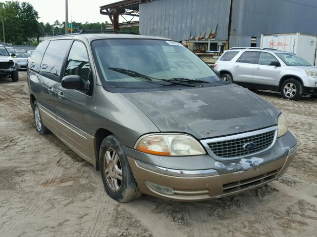 2FMDA56421BB71754 - 2001 FORD WINDSTAR S GREEN photo 1