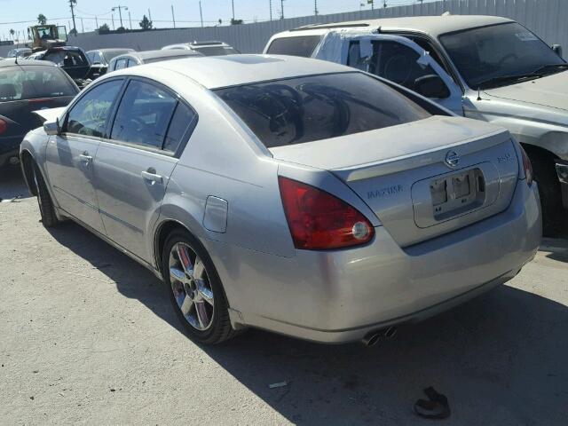 1N4BA41E25C828733 - 2005 NISSAN MAXIMA SILVER photo 3