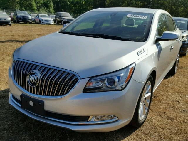 1G4GB5G37FF131403 - 2015 BUICK LACROSSE SILVER photo 2