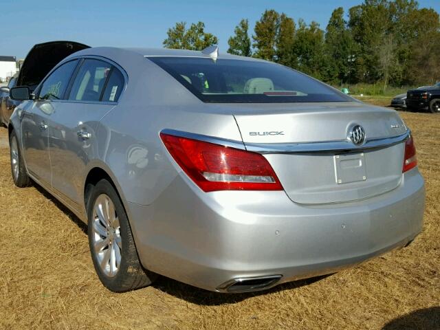 1G4GB5G37FF131403 - 2015 BUICK LACROSSE SILVER photo 3