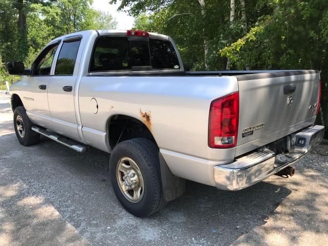 3D7KS28D55G757197 - 2005 DODGE RAM 2500 S SILVER photo 3