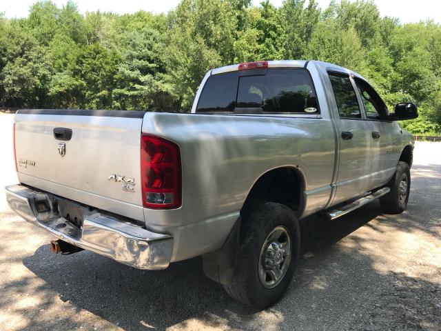 3D7KS28D55G757197 - 2005 DODGE RAM 2500 S SILVER photo 4