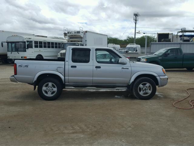 1N6ED27YXYC337140 - 2000 NISSAN FRONTIER C SILVER photo 9