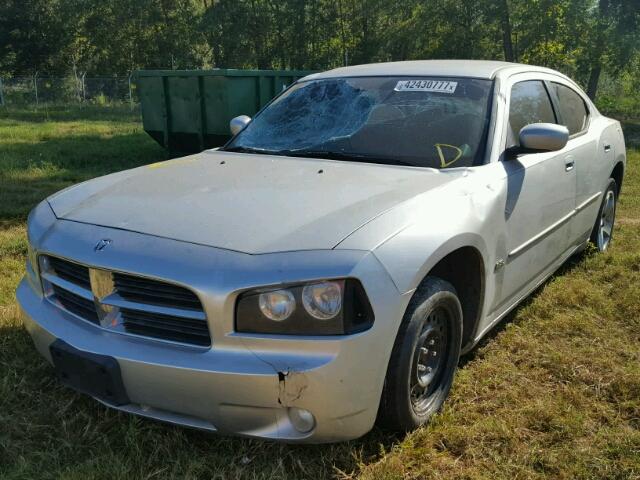 2B3CA3CV3AH276755 - 2010 DODGE CHARGER SX SILVER photo 2