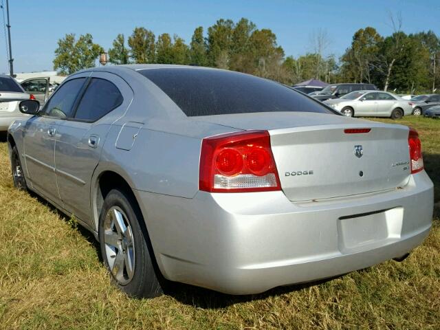 2B3CA3CV3AH276755 - 2010 DODGE CHARGER SX SILVER photo 3