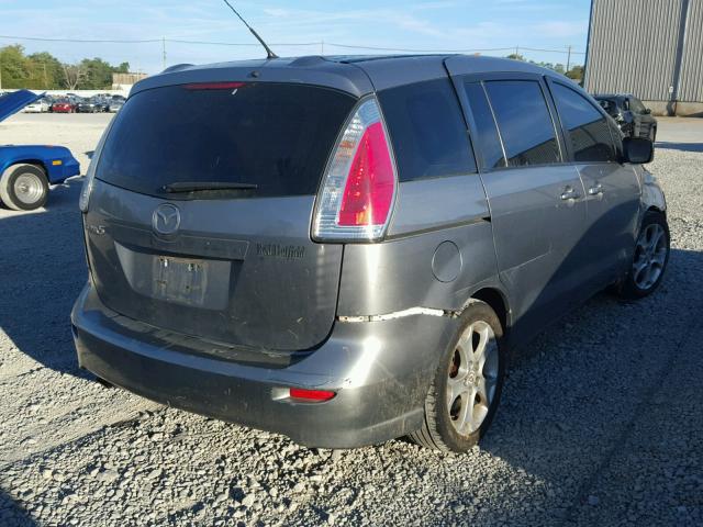 JM1CR2W39A0365813 - 2010 MAZDA 5 GRAY photo 4