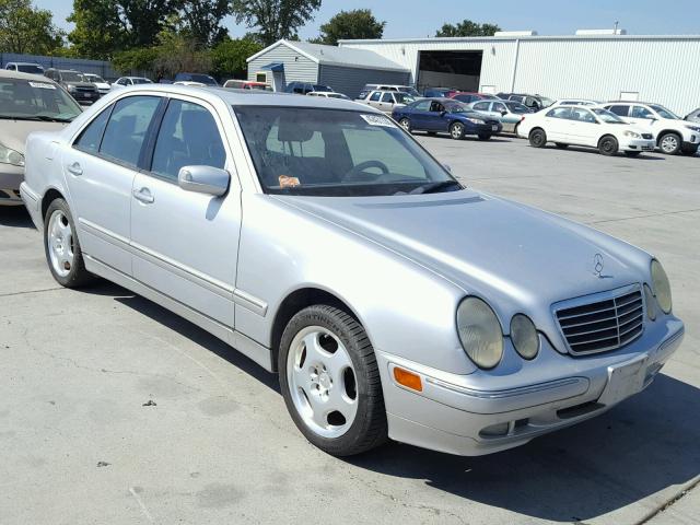 WDBJF70J41B369100 - 2001 MERCEDES-BENZ E 430 SILVER photo 1