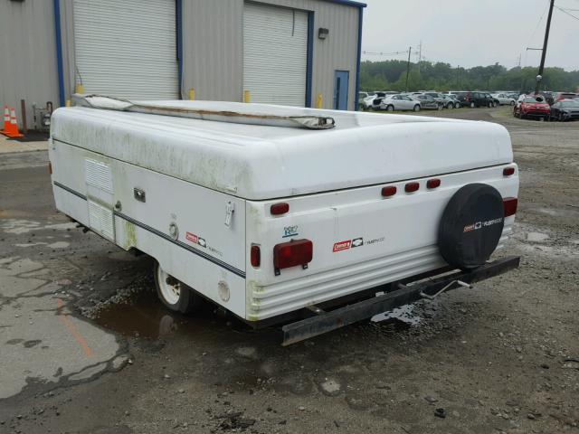 4CE688F18V7210906 - 1997 CABIN TRAILER RV WHITE photo 3