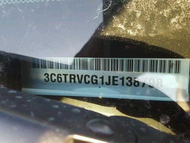 3C6TRVCG1JE138798 - 2018 RAM PROMASTER 白色 照片 10