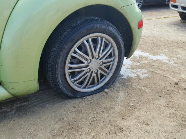 3VWCD21C13M413209 - 2003 VOLKSWAGEN NEW BEETLE მწვანე ფოტო 9