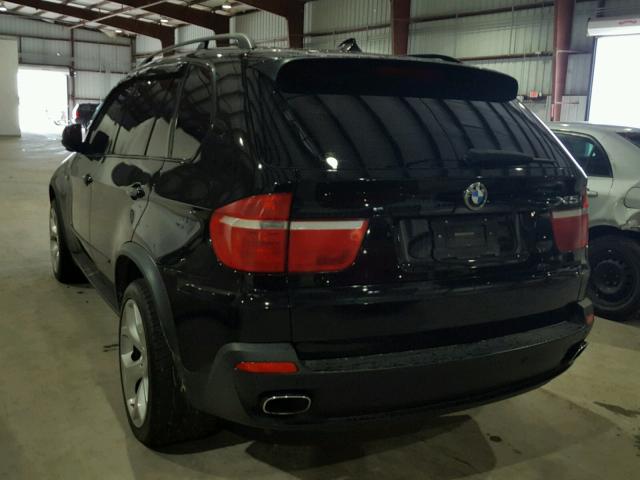 5UXFE8C58AL311336 - 2010 BMW X5 XDRIVE4 BLACK photo 3