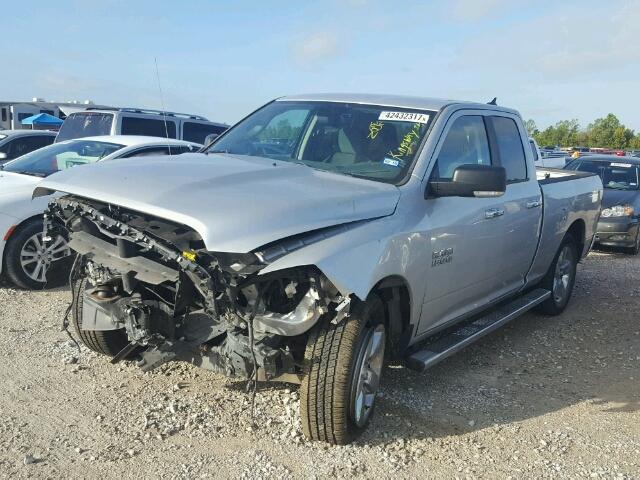 1C6RR6GG3ES424634 - 2014 RAM 1500 SLT ვერცხლისფერი ფოტო 2