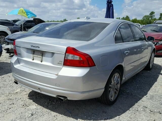 YV1AH992981049395 - 2008 VOLVO S80 T6 TUR SILVER photo 4