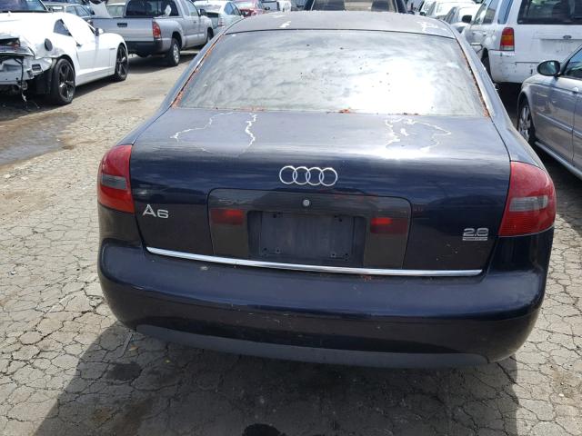 WAUEH64B21N161688 - 2001 AUDI A6 2.8 QUA BLUE photo 9