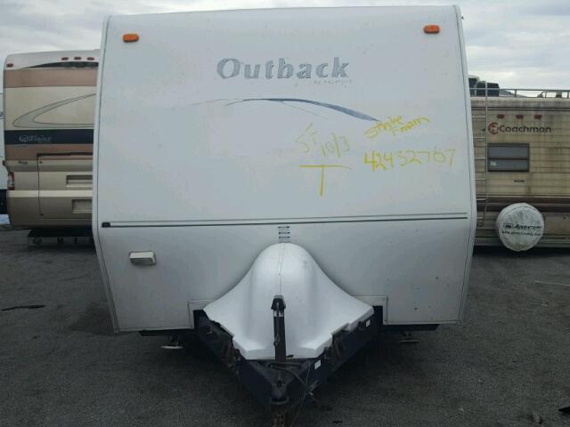 4YDT26R225G909707 - 2005 KEYSTONE OUTBACK WHITE photo 8