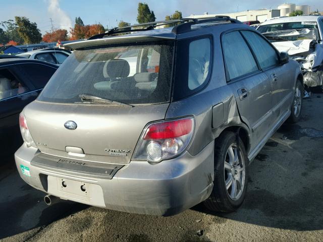 JF1GG68616H820383 - 2006 SUBARU IMPREZA OU GRAY photo 4