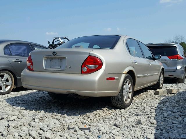 JN1CA31D41T628059 - 2001 NISSAN MAXIMA GXE GOLD photo 4